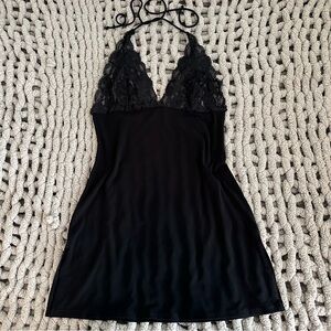 vintage victoria’s secret lace dress
